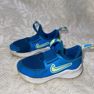 Nike Flex Runner Toddler Boy's Slip On Shoes-Size 9C Youth